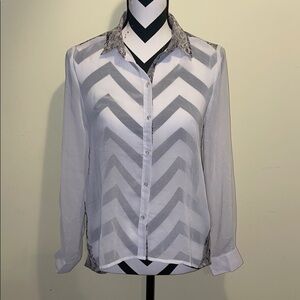 Women’s Ambiance Apparel Button Down Shirt